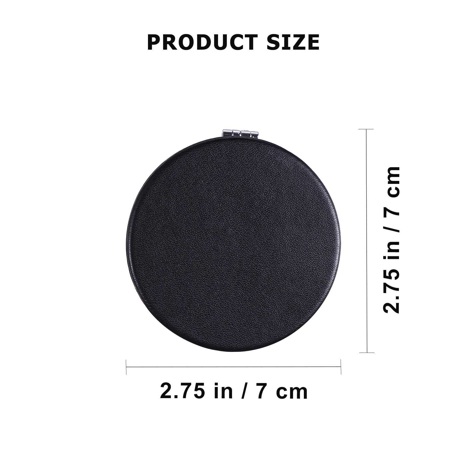 2 stuks opvouwbare compacte spiegel zakformaat make-up draagbare kleine handspiegel lichtgewicht reizen essentieel