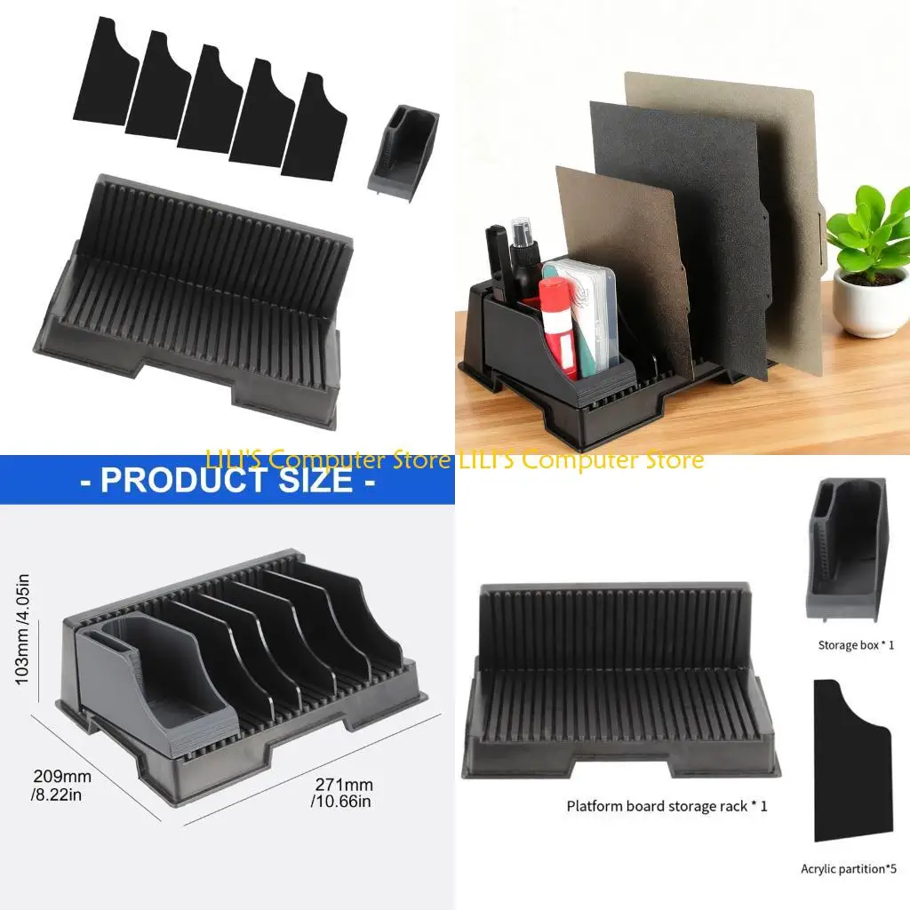 

A52B Professional Printer Accessory Rack Holds 25 Sheets and Tool Management Tray