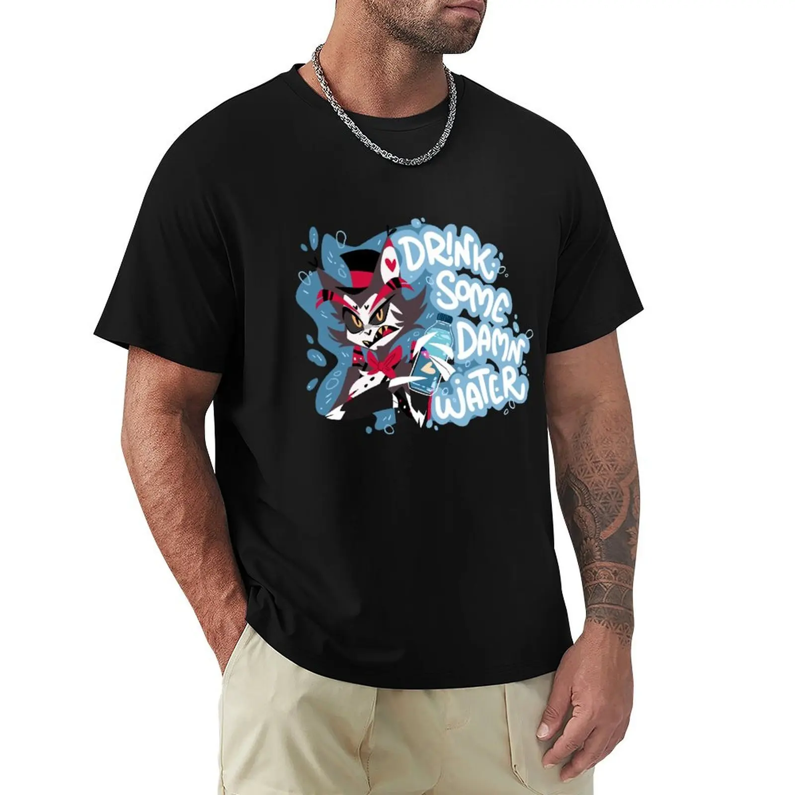 

Husk T-Shirt anime shirt vintage clothes graphic shirts men clothing