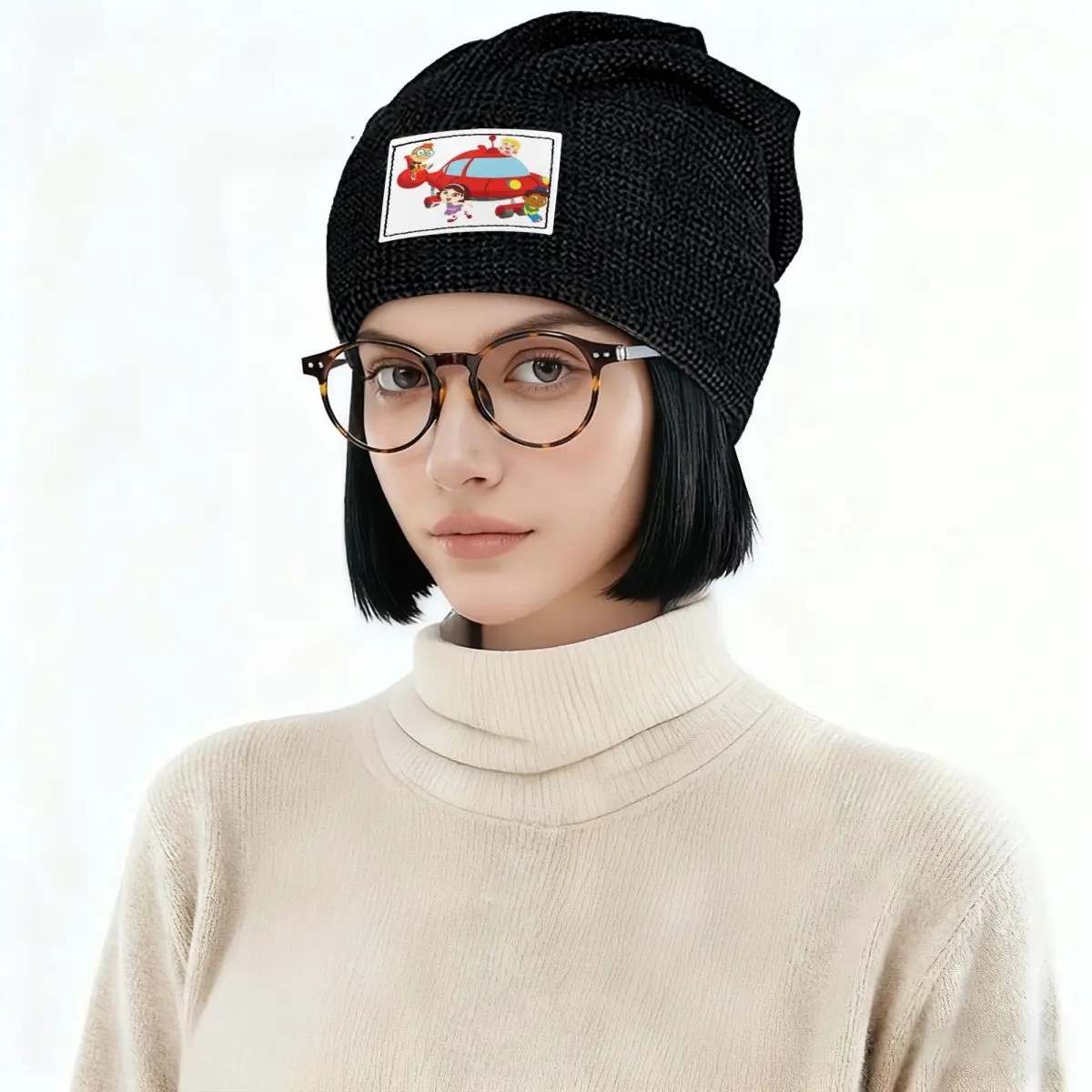 Little Einsteins Skullies Beanies Hats Warm Autumn Winter Outdoor Cap Fleece-Lined Bonnet Caps for Unisex Adult