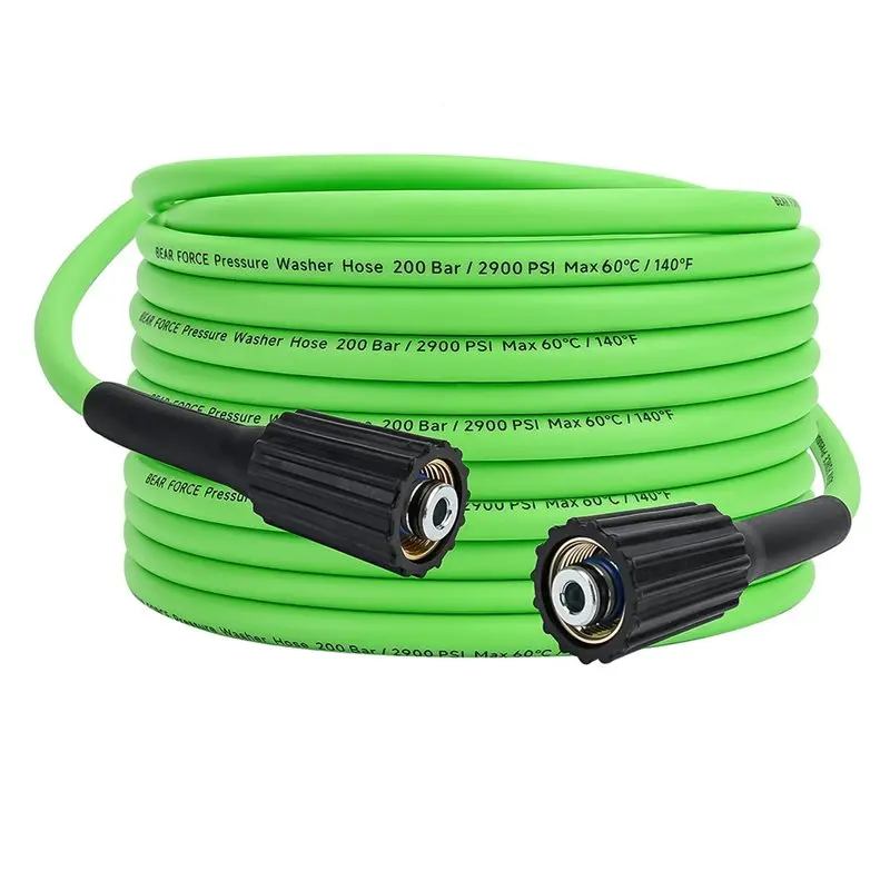 

Супергибкий шланг для мойки высокого давления 10 метров/32 фута, 2900 PSI, удлинительный шланг для мойки автомобилей 1/4 дюйма, M22-Pin 14/15