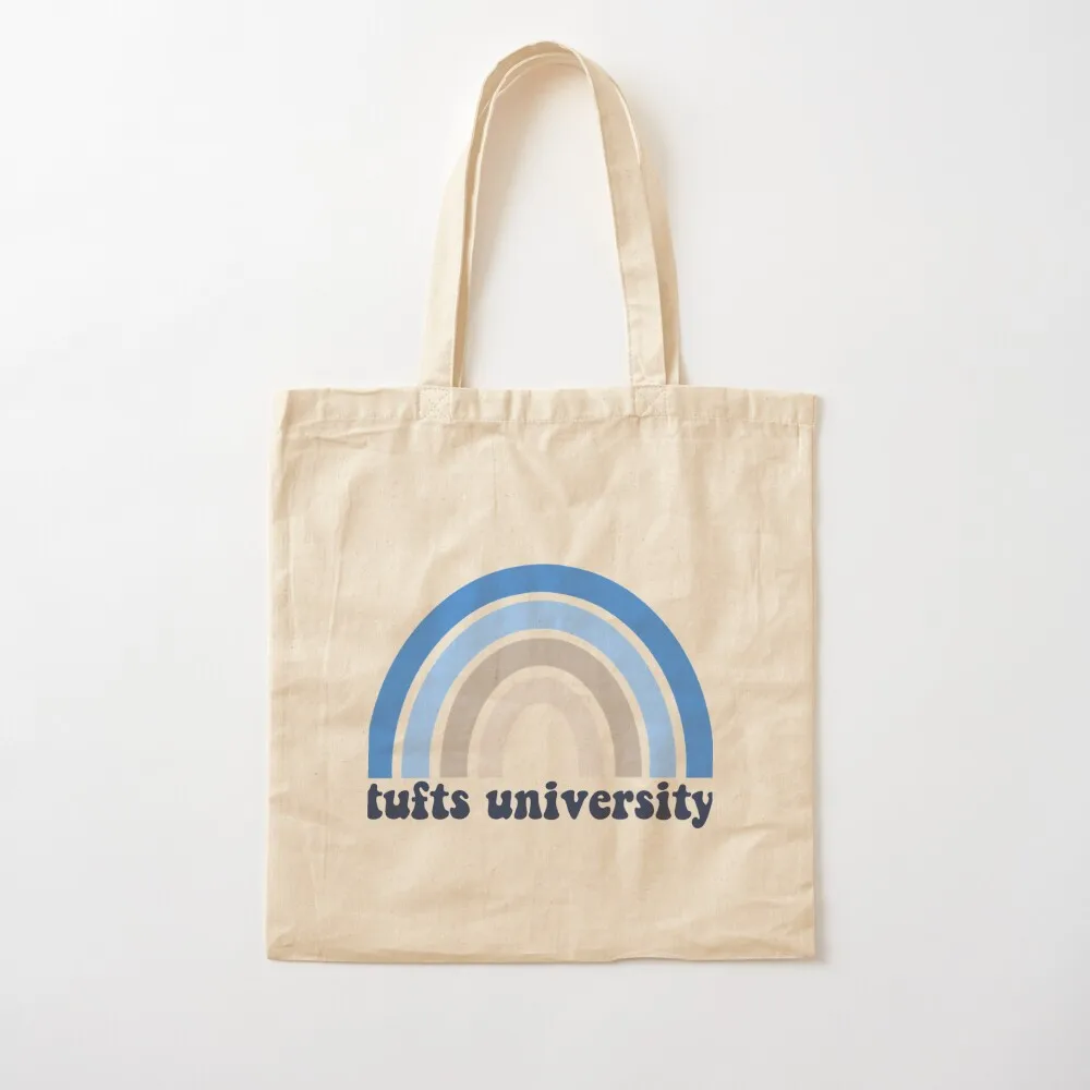 tufts - rainbow Tote Bag Shopper the tote bag large size bags