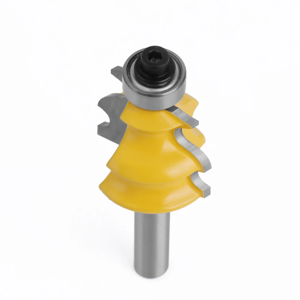 LAVIE-Carbide Fresadora para Carpintaria, 8mm Haste, Bit De Moldagem Arquitetônica, Bit De Roteador, Moinho De Cara, 02079, 1Pc