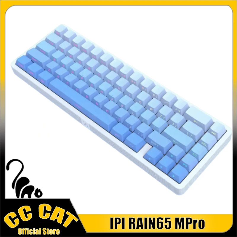 IPI RAIN65 Mpro Magnetic Switch Aluminum Alloy Mechanical Keyboard Computer Hot Swap Custom Gasket PC Accessories Gamer Keyboard