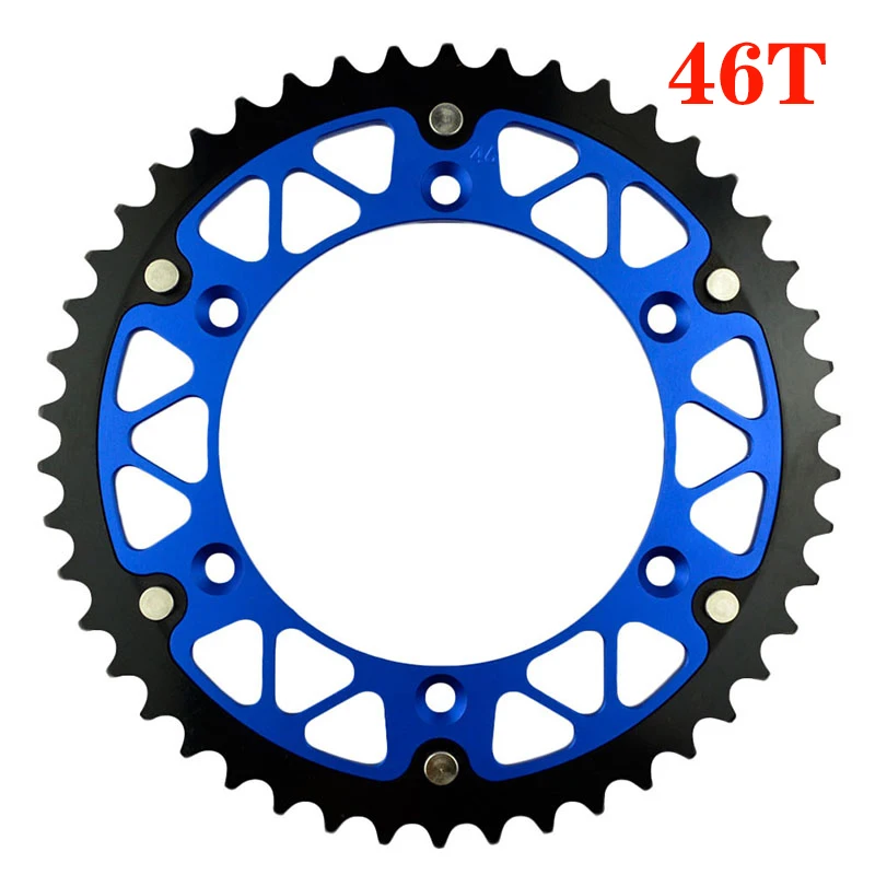 45T - 52T Motorcycle Rear Sprocket For YAMAHA WR125 YZ125 TTR230 WR250 YZ250 WR450 YZ450 WR400 YZ400 WR426 YZ426 WR YZ 400 F L