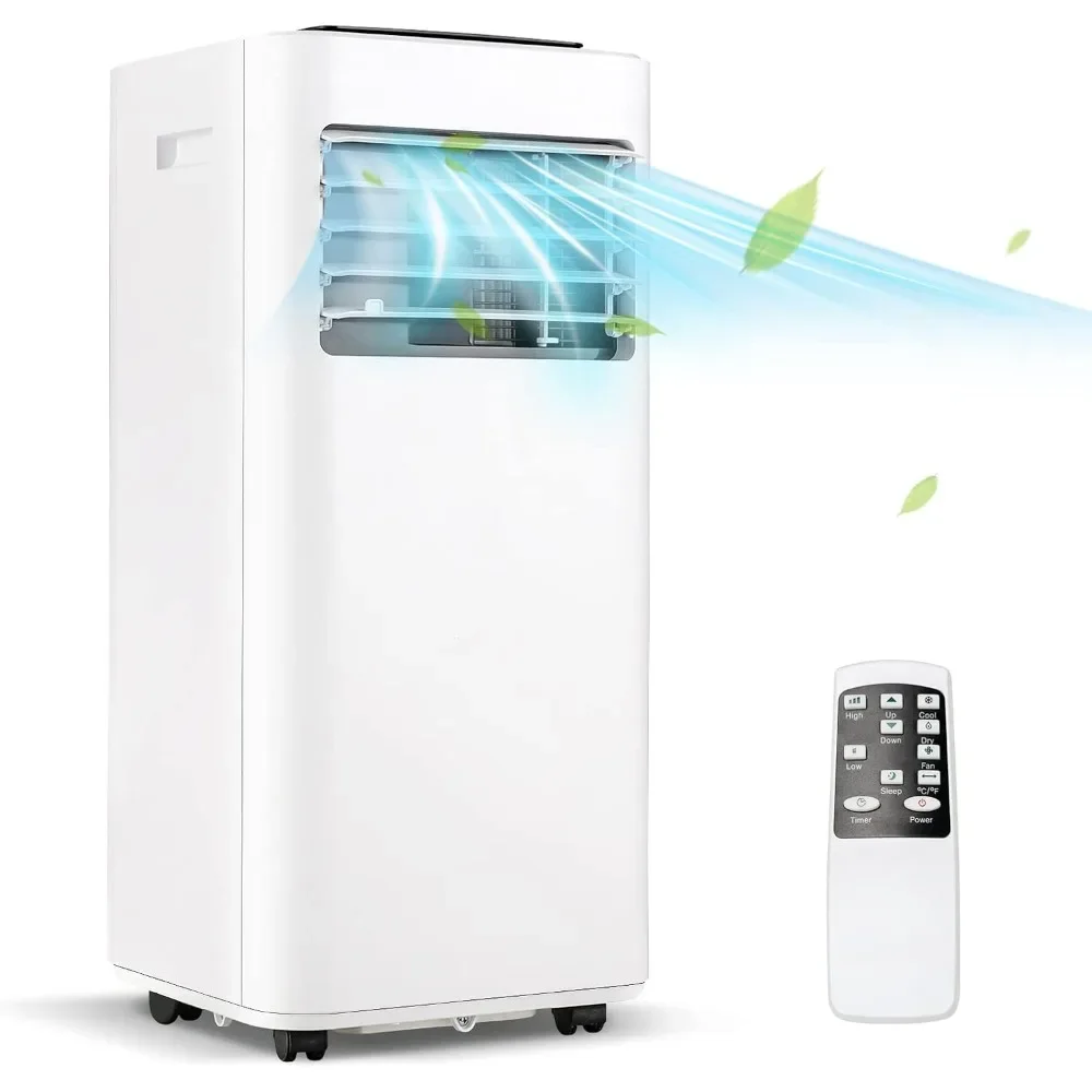 A Unit with Remote Control, Dehumidifier, 24H Timer, Window Kit, Personal Stand up AC for Home, Apartment, Cools up to 250 Sq.Ft