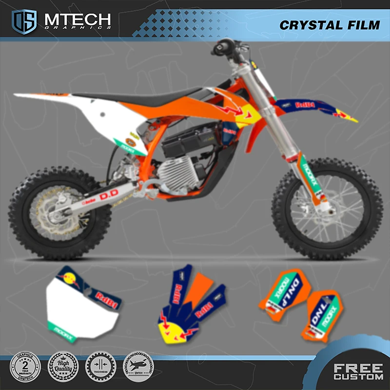 

DSMTECH индивидуальный мотоциклетный графический фон для KTM SX SX50 250 350 2016 2017 2018 2019 2020 2021, наклейки, наборы наклеек 003
