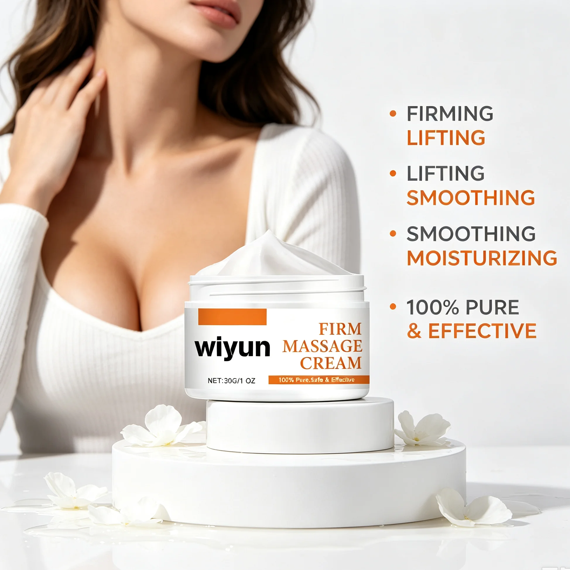 Breast Massage Cream Female Chest Anti Sagging Growth Firming Boobs Tightness Enhancement Elasticity Lift Bust Enlargement Cream