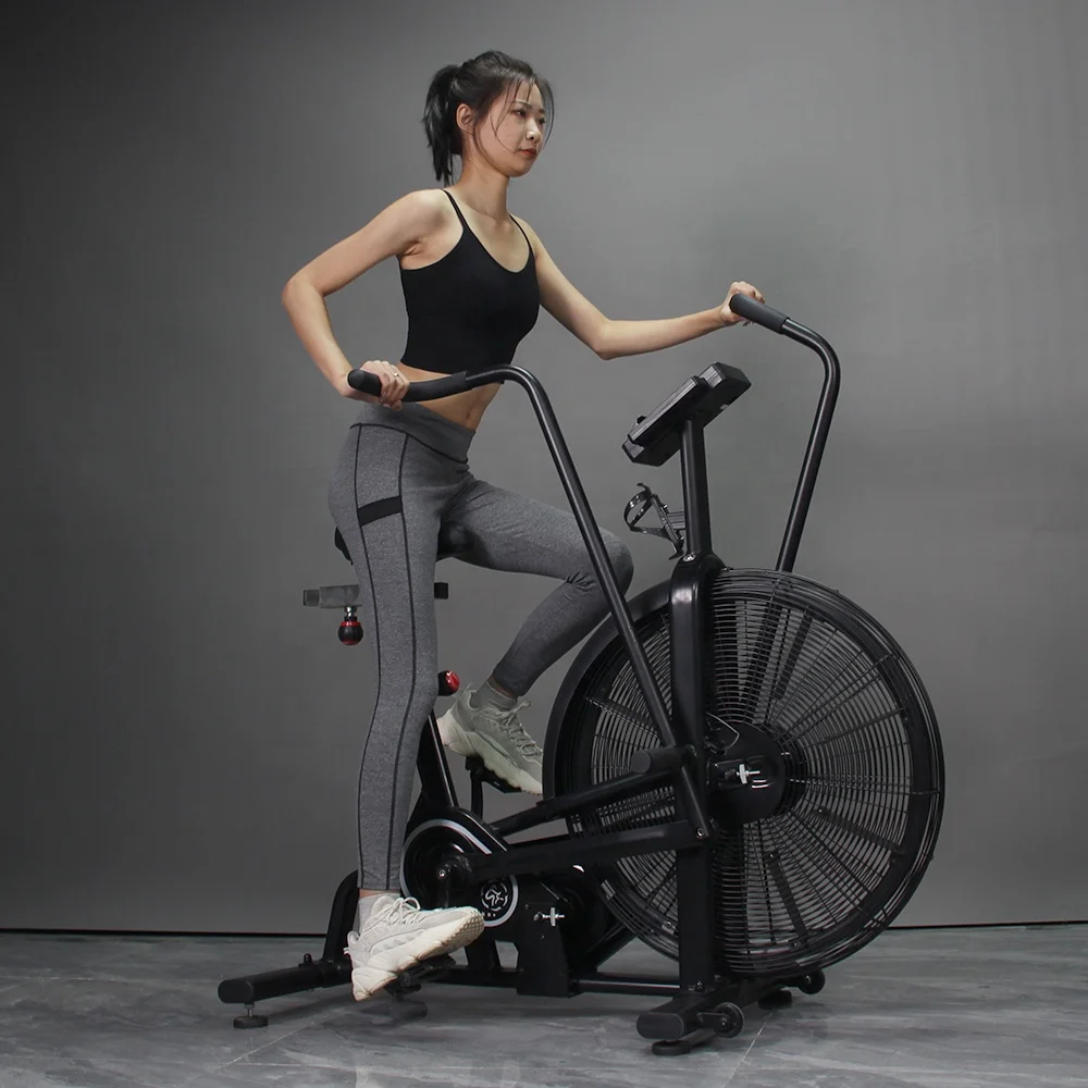 2026 Aerobic Exercise Indoor Assault Air Bike Steel Commercial Indoor Spinning Bike For Homepromote Sales