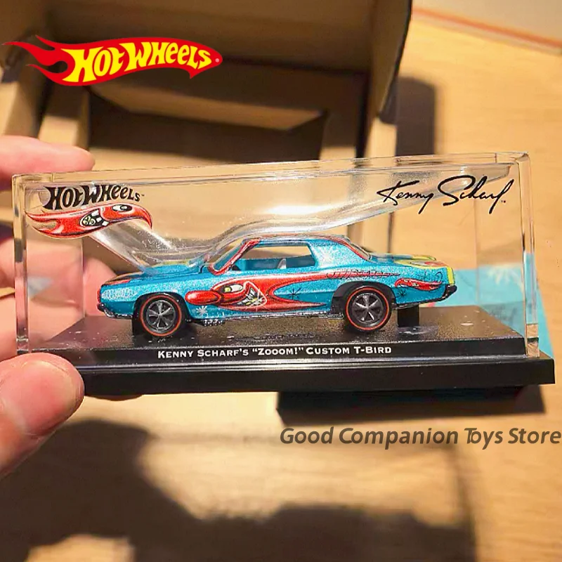 الأصلي الساخن عجلات x كيني شارف مخصص T-الطيور Rlc فورد 1:64 مقياس محاكاة سيارة لعبة مجسمة المقتنيات في الأوراق المالية #1