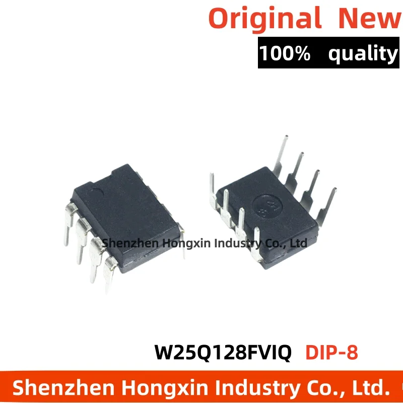 1 piece W25Q128FVIQ 25Q128FVIQ 16M motherboard BIOS chip directly inserted DIP-8