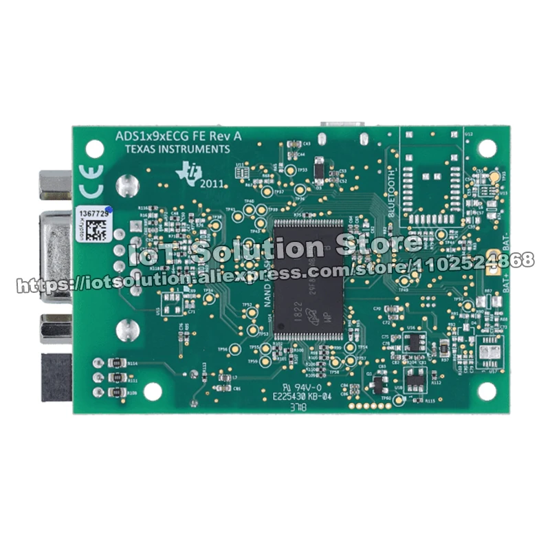 ADS1192ECG-FE ADS1192 Performance Demonstration Kit ADS1192ECG FE