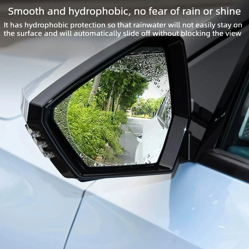 Car Rearview Mirror Glass Reflective Rainproof Film For GAC Trumpchi GS3 Emzoom 2023 Car Rearview Mirror Film Application Tools