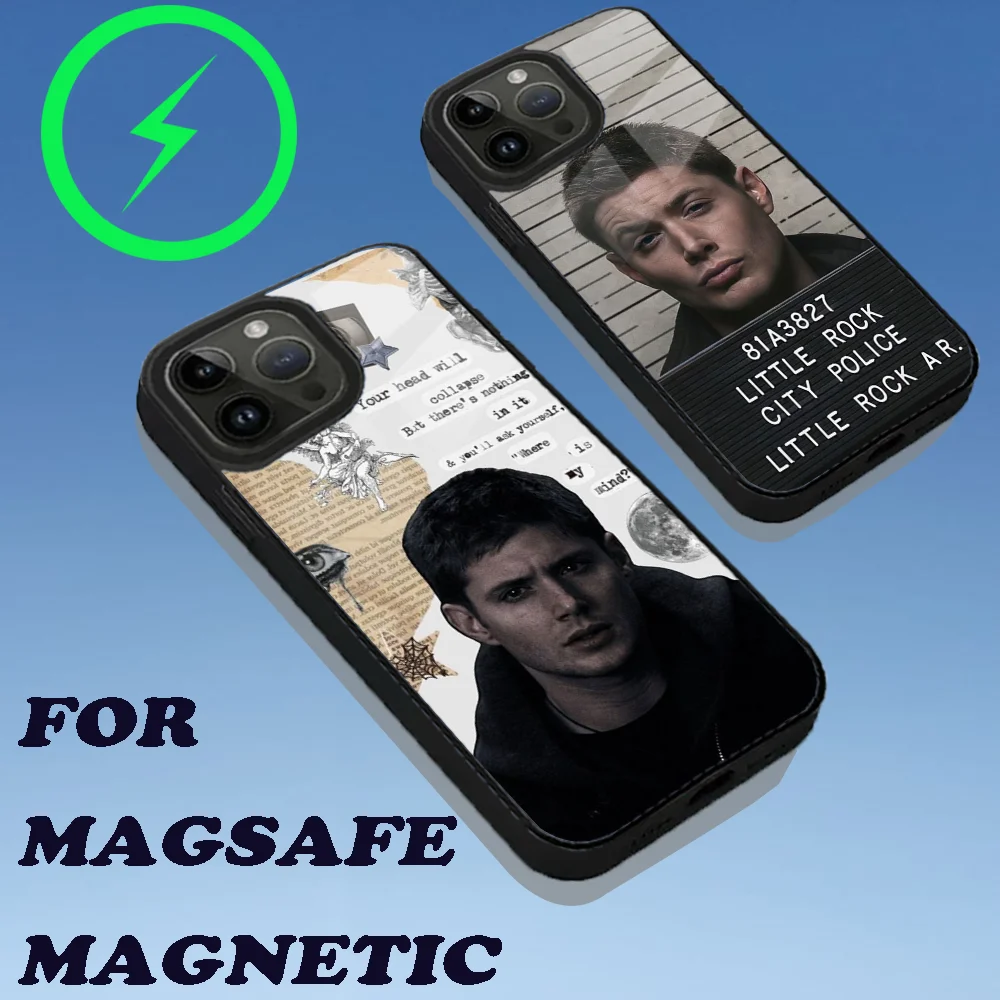 Celebrity D-Dean Winchester Phone Case For iPhone 15,14,13,12,11,Plus,Pro,Max Mini Magsafe Magnetic Wireless Charging