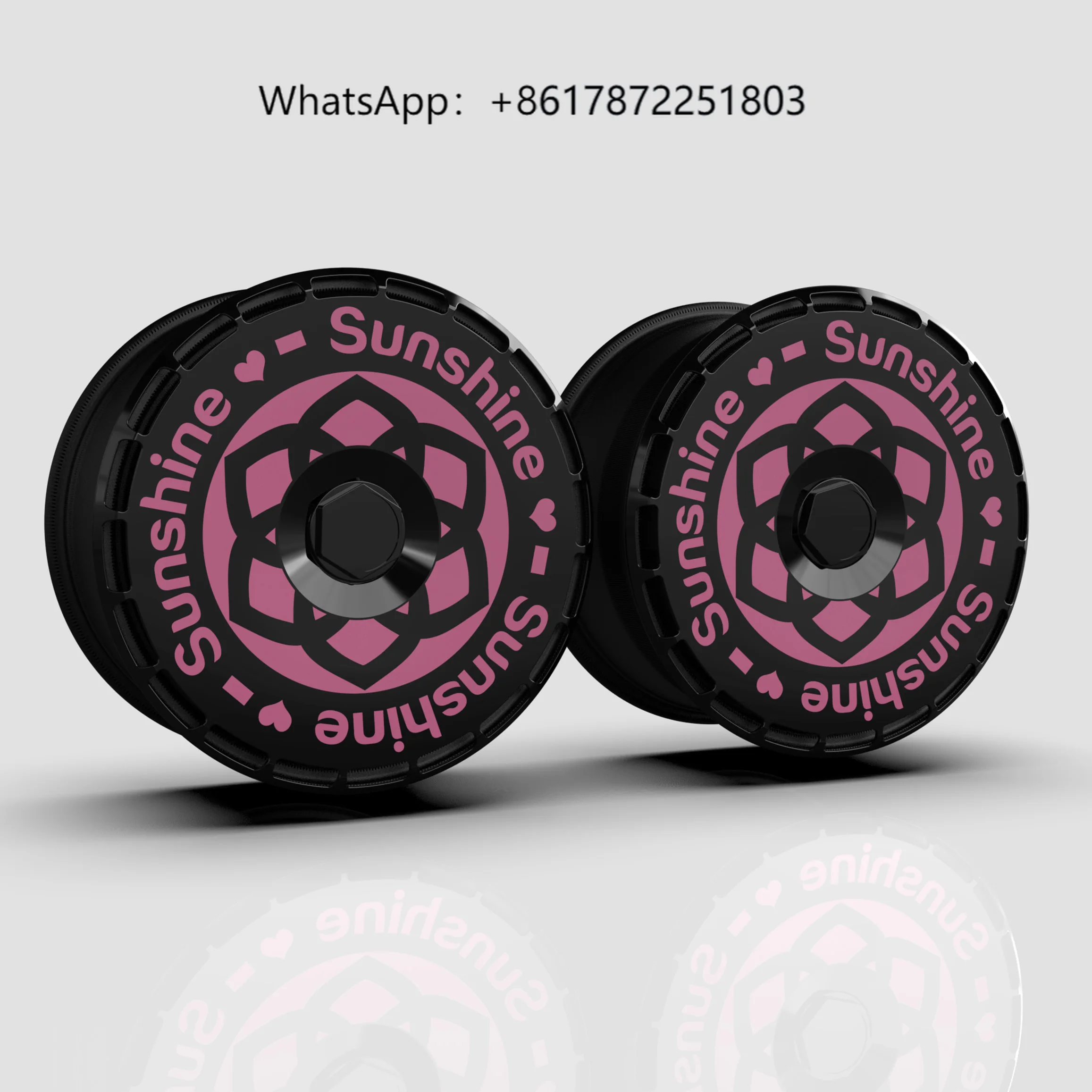 

Custom 18 19 20 Inch Aerodisc Wheel Covers Hub Caps New Design ABS Material for LI