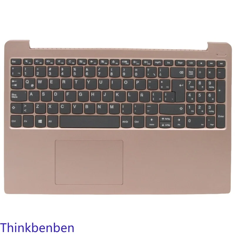 

Rose Pink Upper Case Palmrest Shell Cover Keyboard For Lenovo Ideapad 330S 15 15IKB 15AST 15ARR 5CB0R41785 5CB0R41810