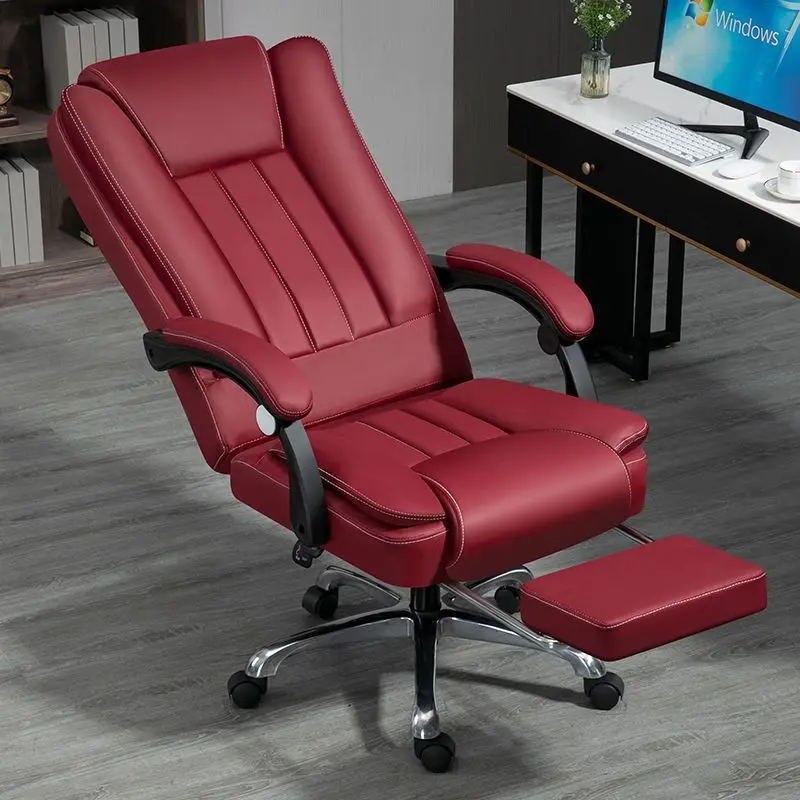 

AOLIVIYA New Simple Boss Chair Durable Office Computer Chair Comfortable Long Sitting Thickened Office Home Footrest Seat