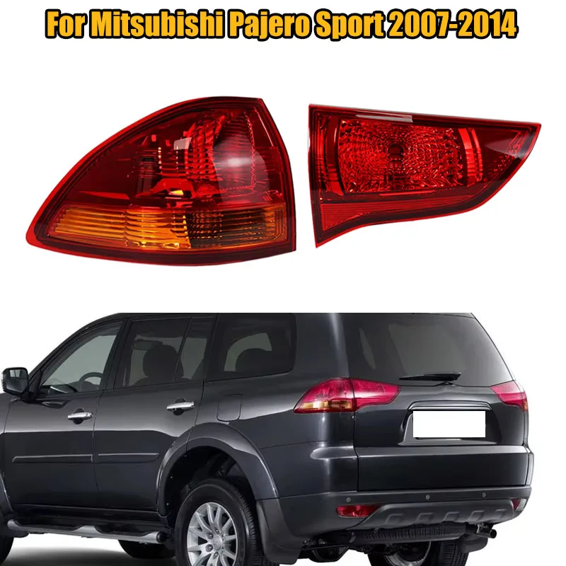 

Outer Inner Tail Lamp Rear Lights Parking Warning Lights No Bulb For Montero Sport For Mitsubishi Pajero Sport 2007-2014