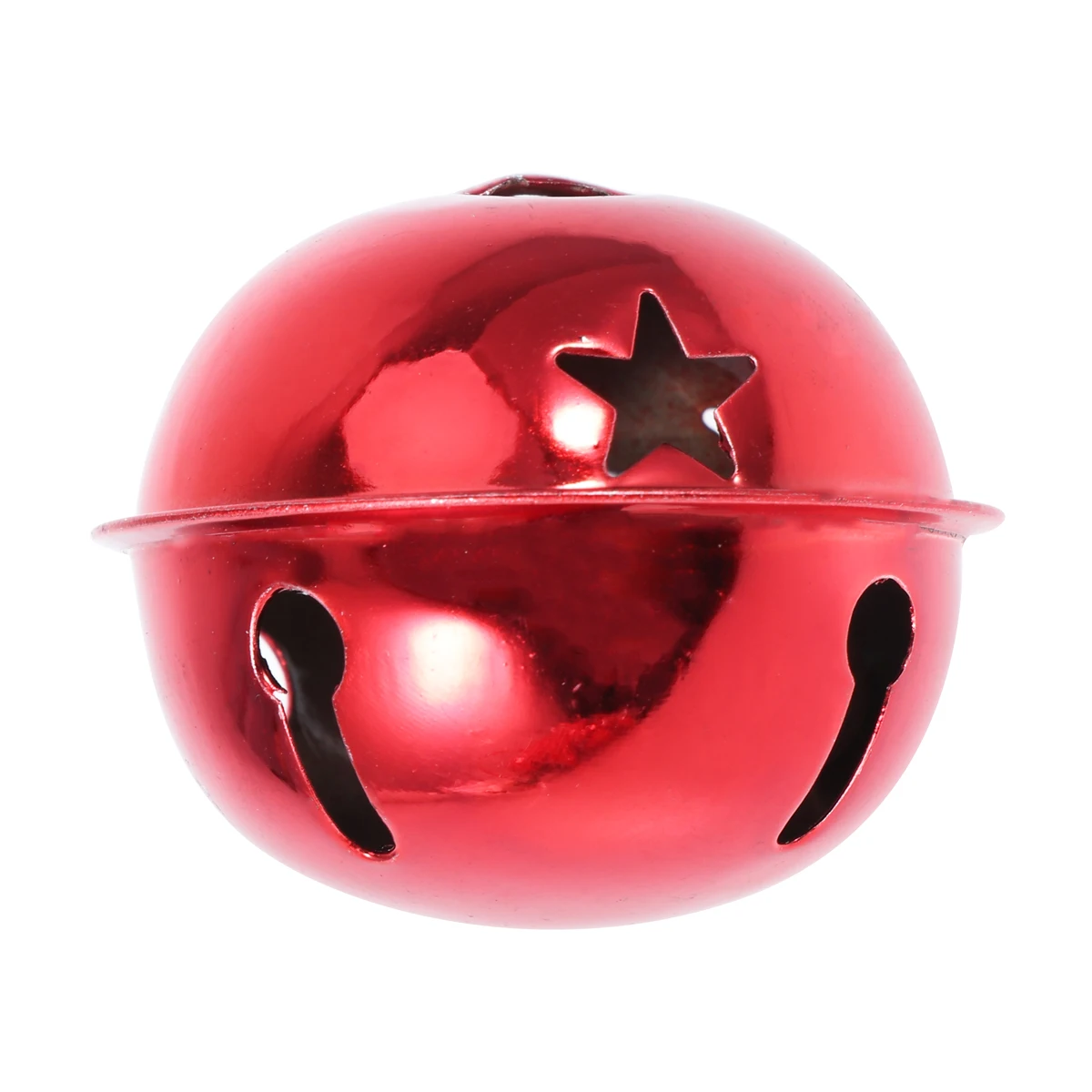

21Pcs Christmas Bell Set Handmade Five-Point Star Mini Jingle Bells Shiny DIY Hanging Decorations Party Craft Accessories Ribbon