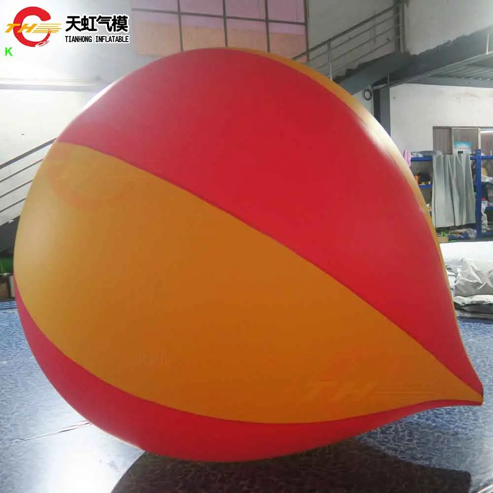 Envío rápido, globo de helio inflable con forma de gota de agua de 2,5 mH para decoración de escenario de fiesta en club nocturno