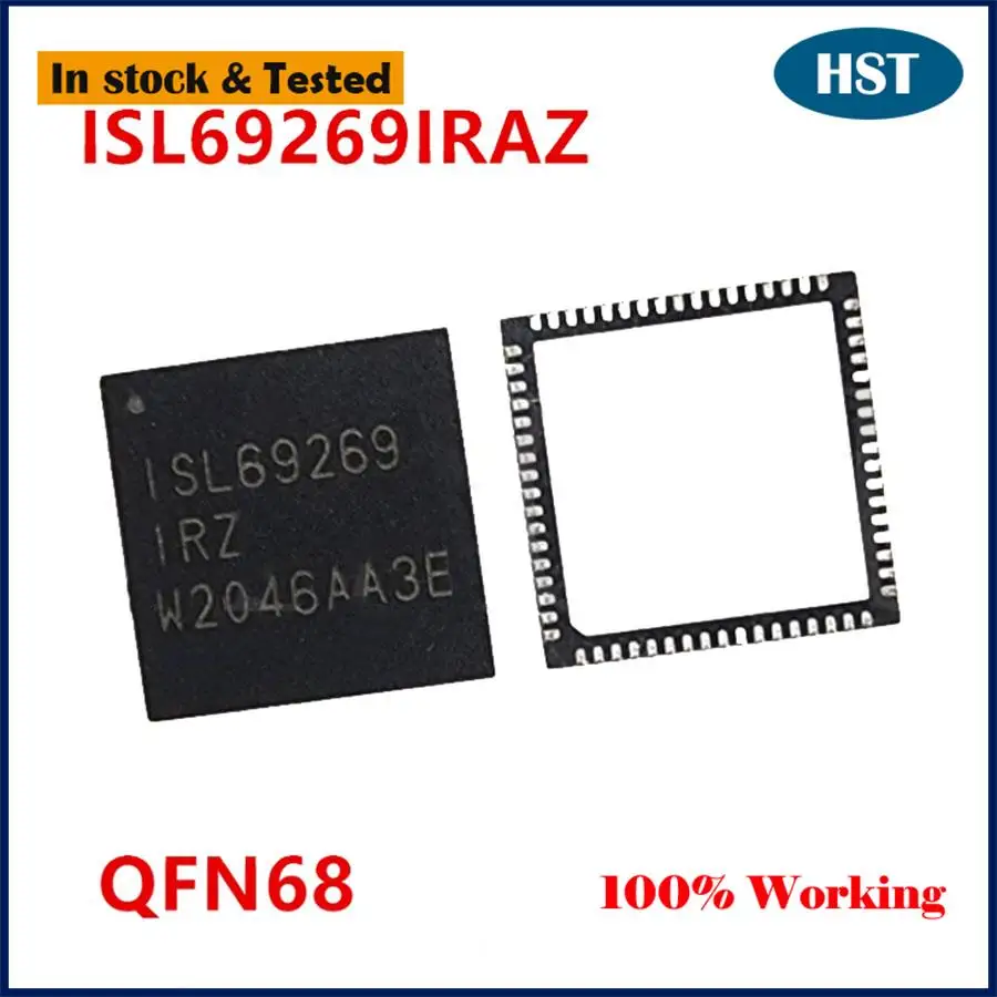 Original New ISL69269IRAZ ISL69269IRZ Digital Controller QFN-68 8*8 IC Chip
