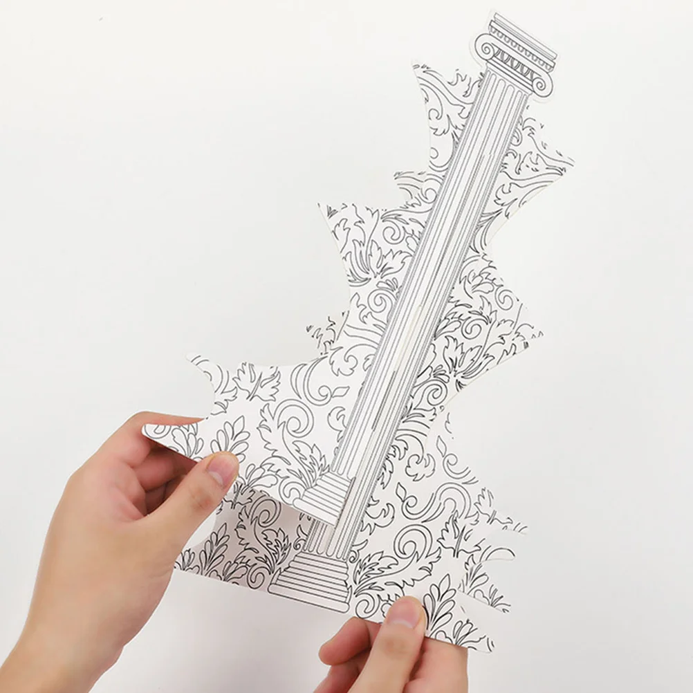 

1 Set Cake Display Stand Multilayer Paper Board Dessert Holder For Cupcake Cookies Chocolate Fruit Party Wedding Event Riser