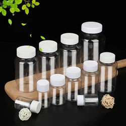 15ml 20ml 30ml 50ml 100ml 150ml Plastic Sealed Tablet Bottle PET Pill Container Medicine Capsule Bottle Wide mouth White Cap