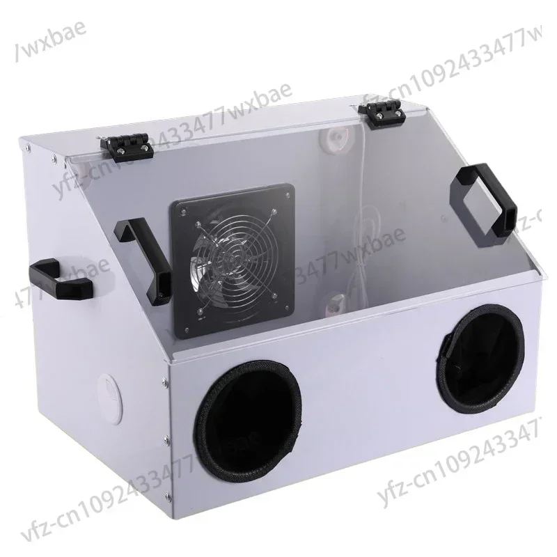 Metal Integrated Table Grinding  Engraving Polishing Machine Dust Proof Cover Acrylic Grinding Dust Box Portable Dust Box