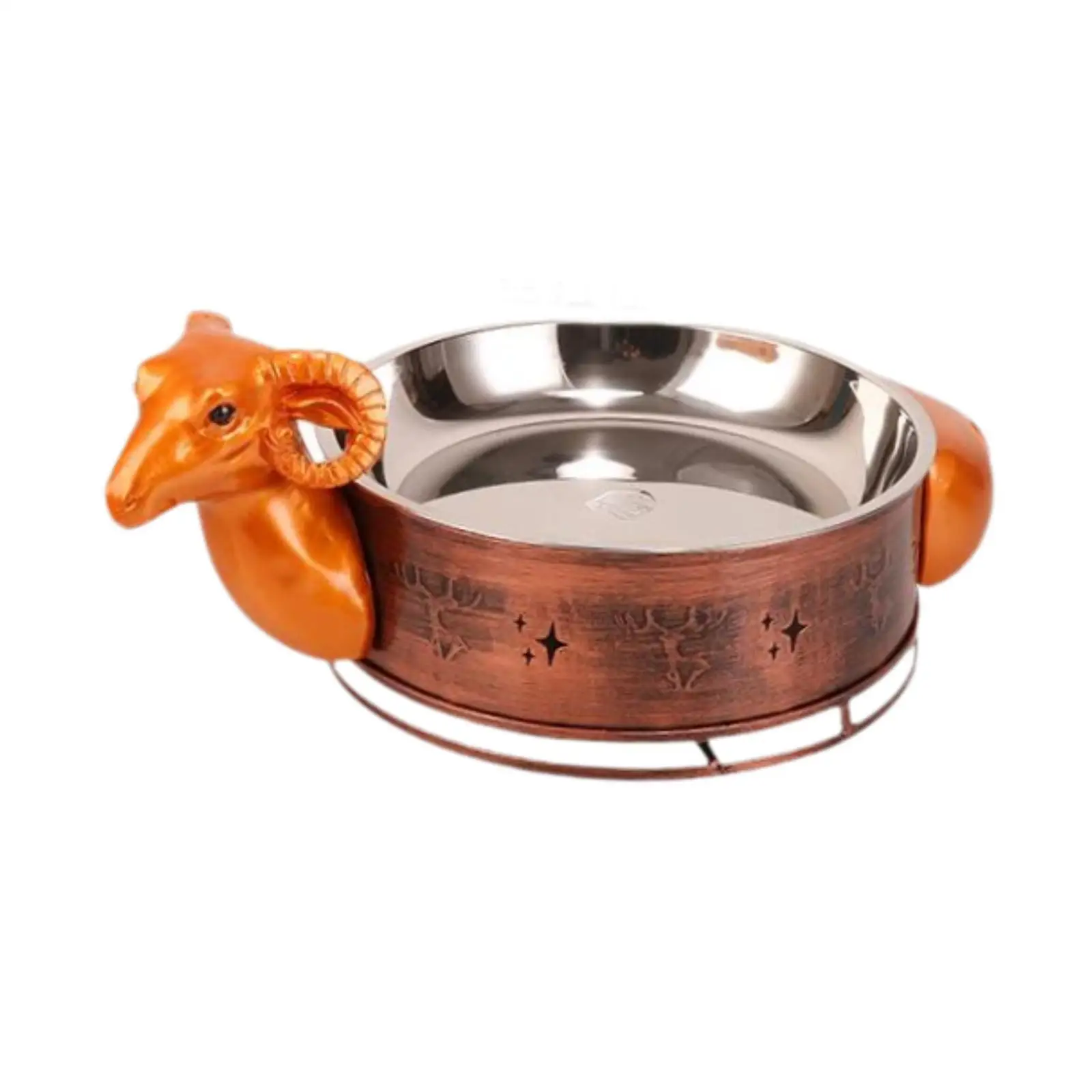 Pot sec Zodiac en forme de mouton unique, pot pour le camping, les pâtes de pique-nique, les nouilles, les œufs