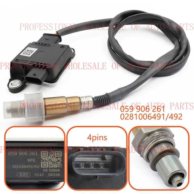 V+ 8R0906261A 059906261F Exhaust Particulate Sensor compatible FOR Audi Q5 14-16 Q7
