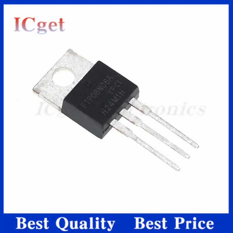 10PCS NEW FTP08N06A 08N06A FTP11N08A 11N08A FTP20N50A 20N50A TO-220 MOSFET