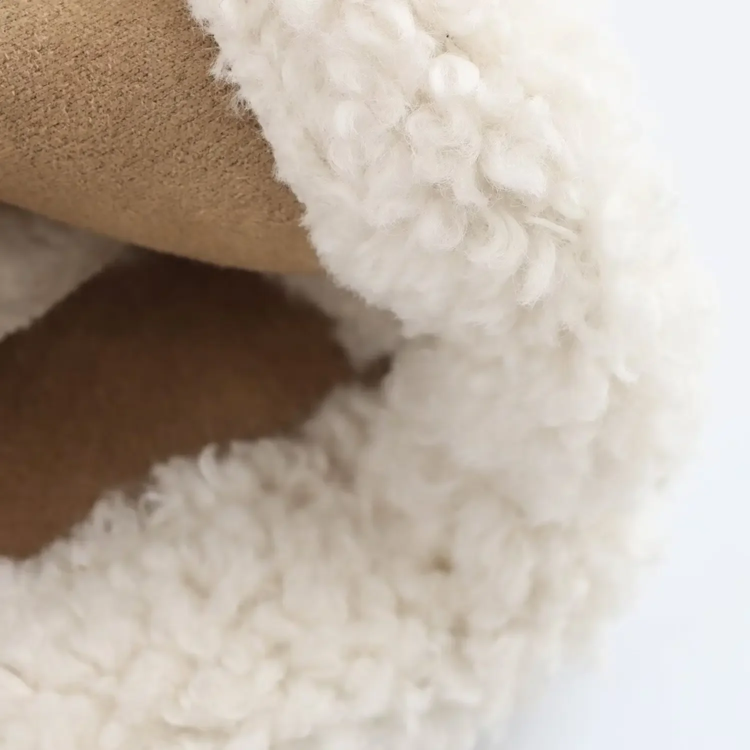 Winter Women Thick Oversize Teddy Coat Female Zipper Warm Beige Overcoat