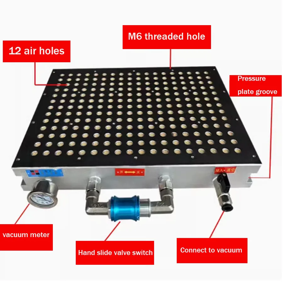 

Многоточечная вакуумная присоска промышленного назначения, пористая, без уплотнительной ленты, для автоматического интеллектуального крепления на обрабатывающих центрах с ЧПУ