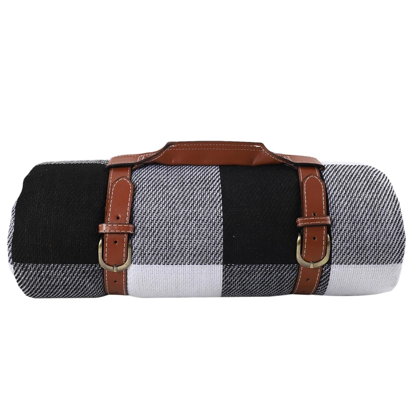 Extra Large Outdoor Picnic Blankets Waterproof Sand Proof Camping Mat Lightweight Plaid Camping Sleeping Rug