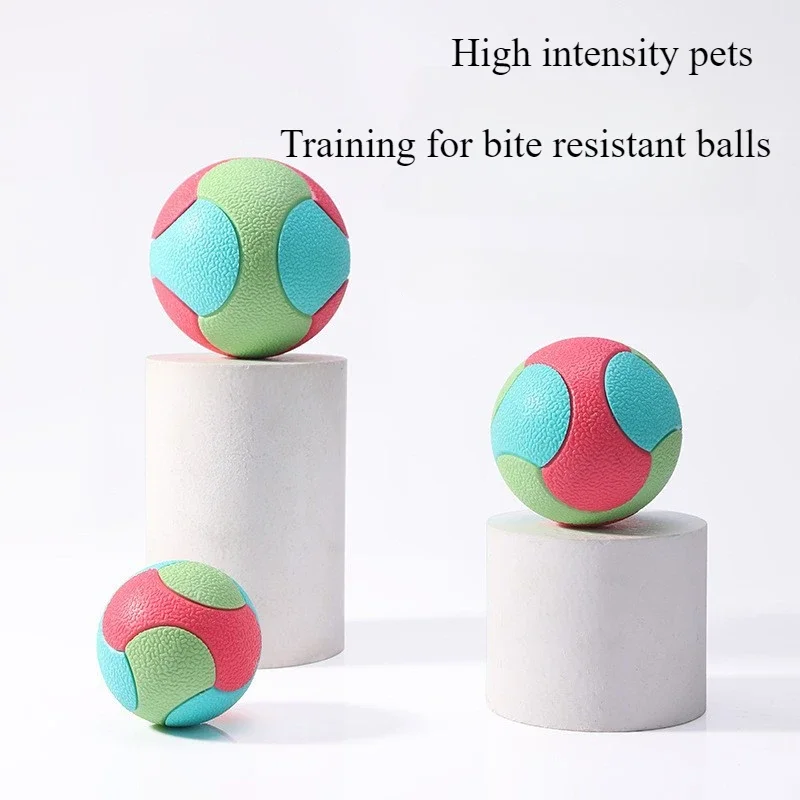 Pet Bite Resistant Elastic Ball for Dogs To Relieve Boredom Grind Their Teeth Chew Enjoy Playing with Dog Toys