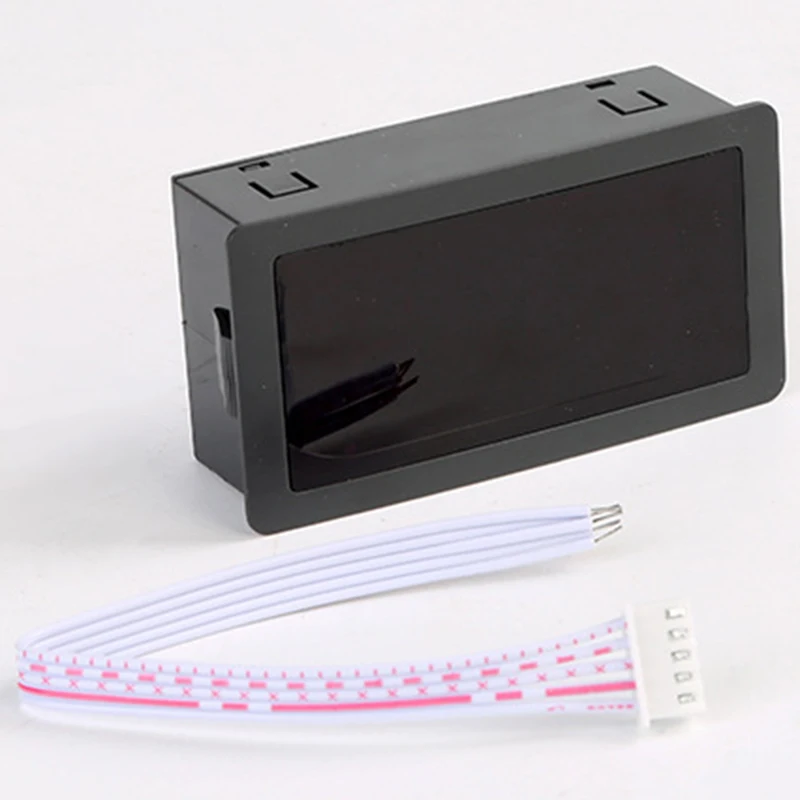 AB45 4 ดิจิตอล LED สีฟ้าเครื่องวัดวามเร็ว RPM ความเร็วเมตร + Hall Proximity Switch Sensor NPN