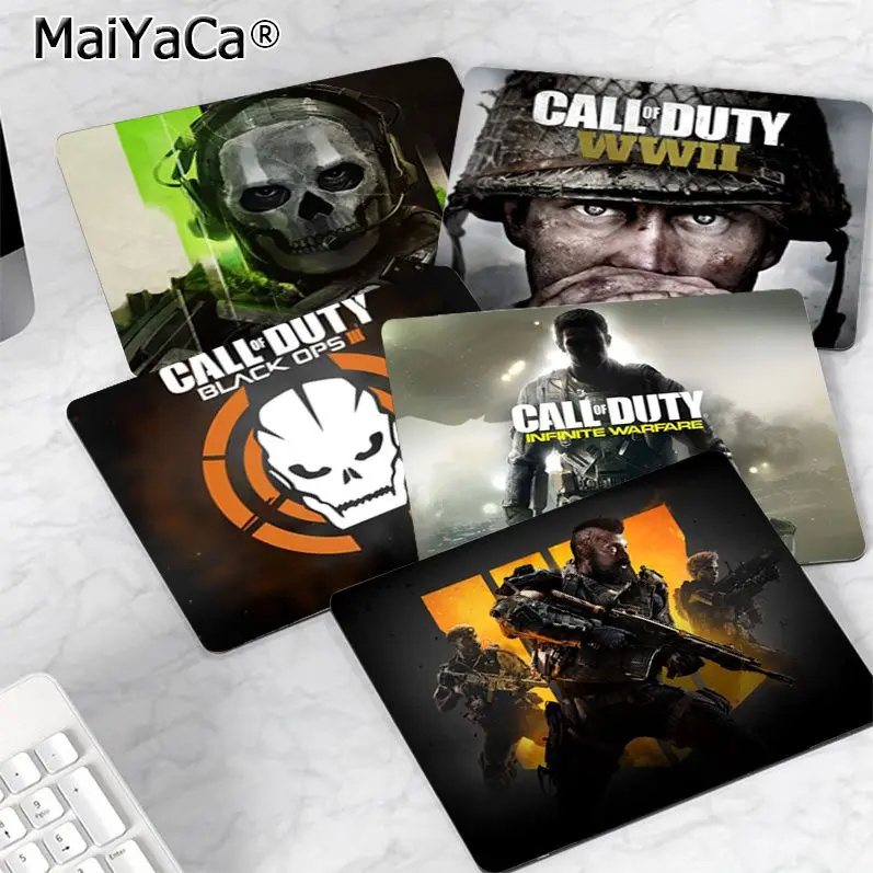 Calls Of Duty Anti-Slip Cartoon Anime Gaming Mouse Pad Keyboard Mouse Mats Smooth Company Desktop Mat