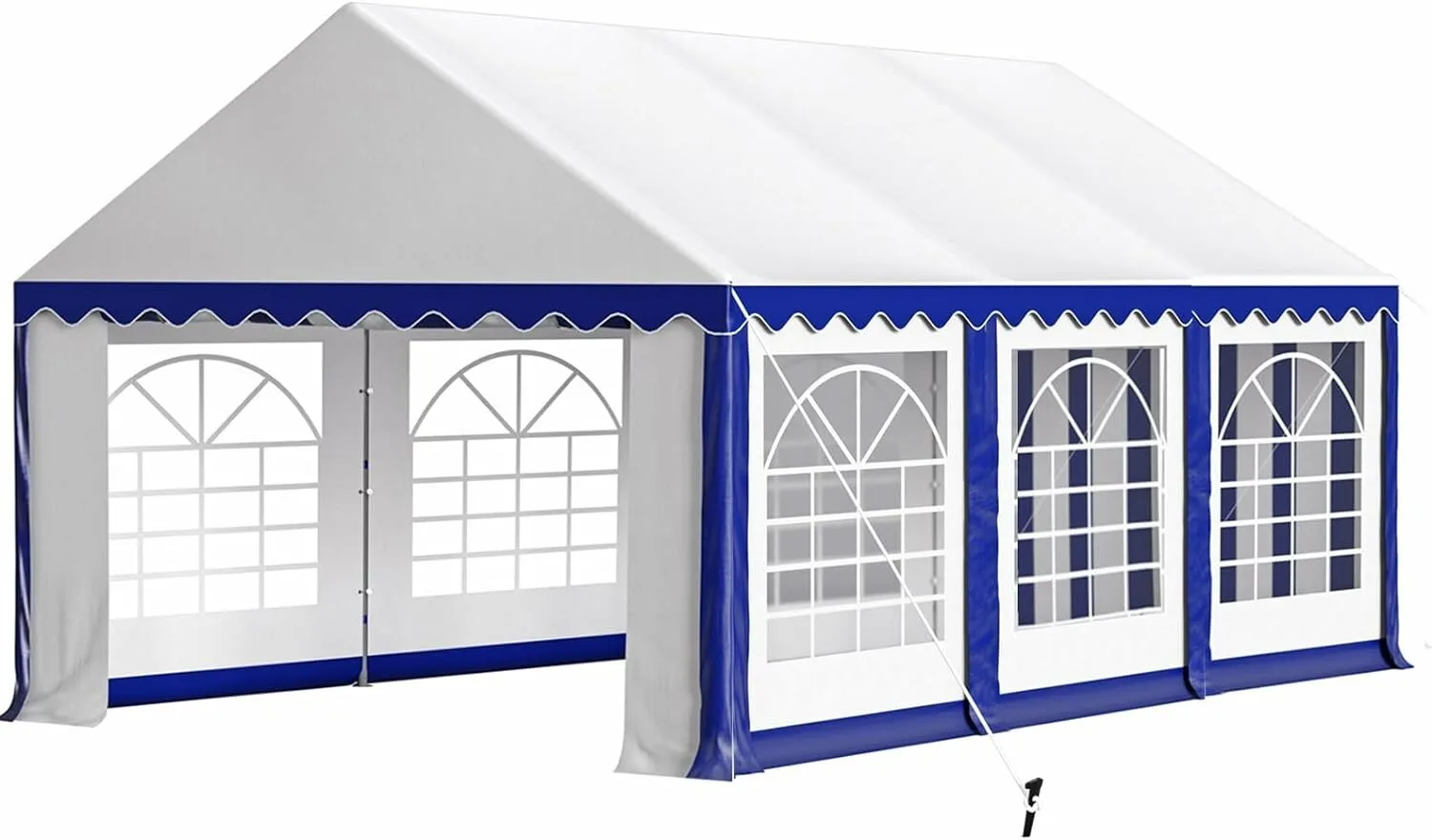 

16' x20' Outdoor Commercial Party Tent Heavy Duty Wedding Canopy Gazebo Pavilion