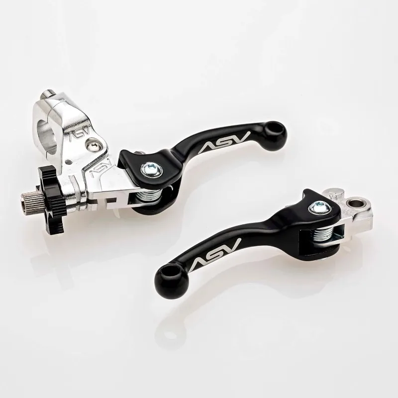 

ASV Unbreakable F2 Off-Road Clutch and Brake Lever w/Perch # BC F20106SX - Shorty Black