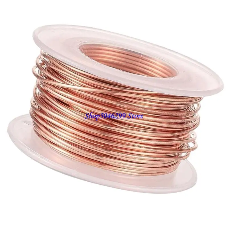 

H55A 20m Gardening Copper Wire for Air Plant Holders Vegetable Growing Copper Wire