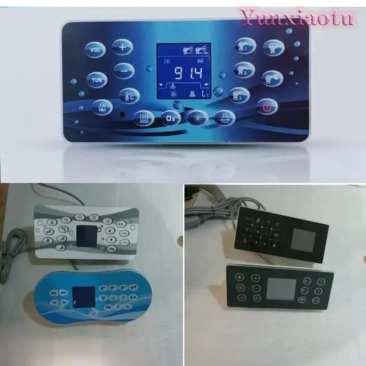 Swimming pool control electric box touch panel screen circulation heating constant temperature bubble lights filter disinfection