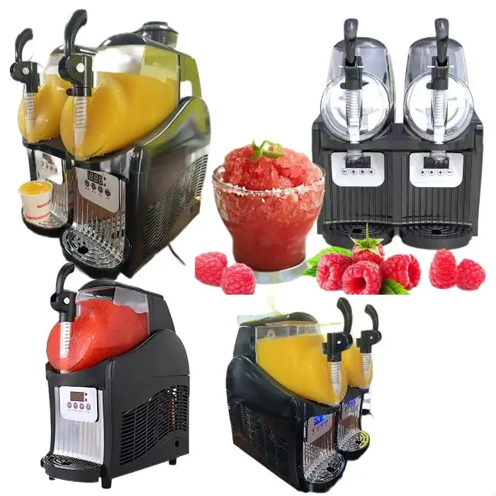 

Sunmax Stainless Steel Durable Ice Maker Slush Slushie Instant Slushy Machine Milkshake Melting Snow
