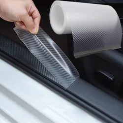 Auto Stickers Door Edge Protector Universal Car Door Sill Sticker Anti Scratch Transparent Film Protection Style Car Nano Tape