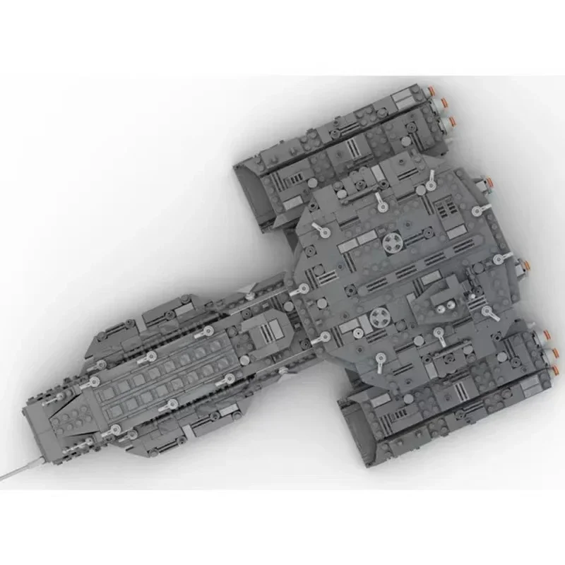 MOC Brick Planet Movie Stargate Atlantis bc-304 Daedalus Deep space ship Space toy Birthday gift for children