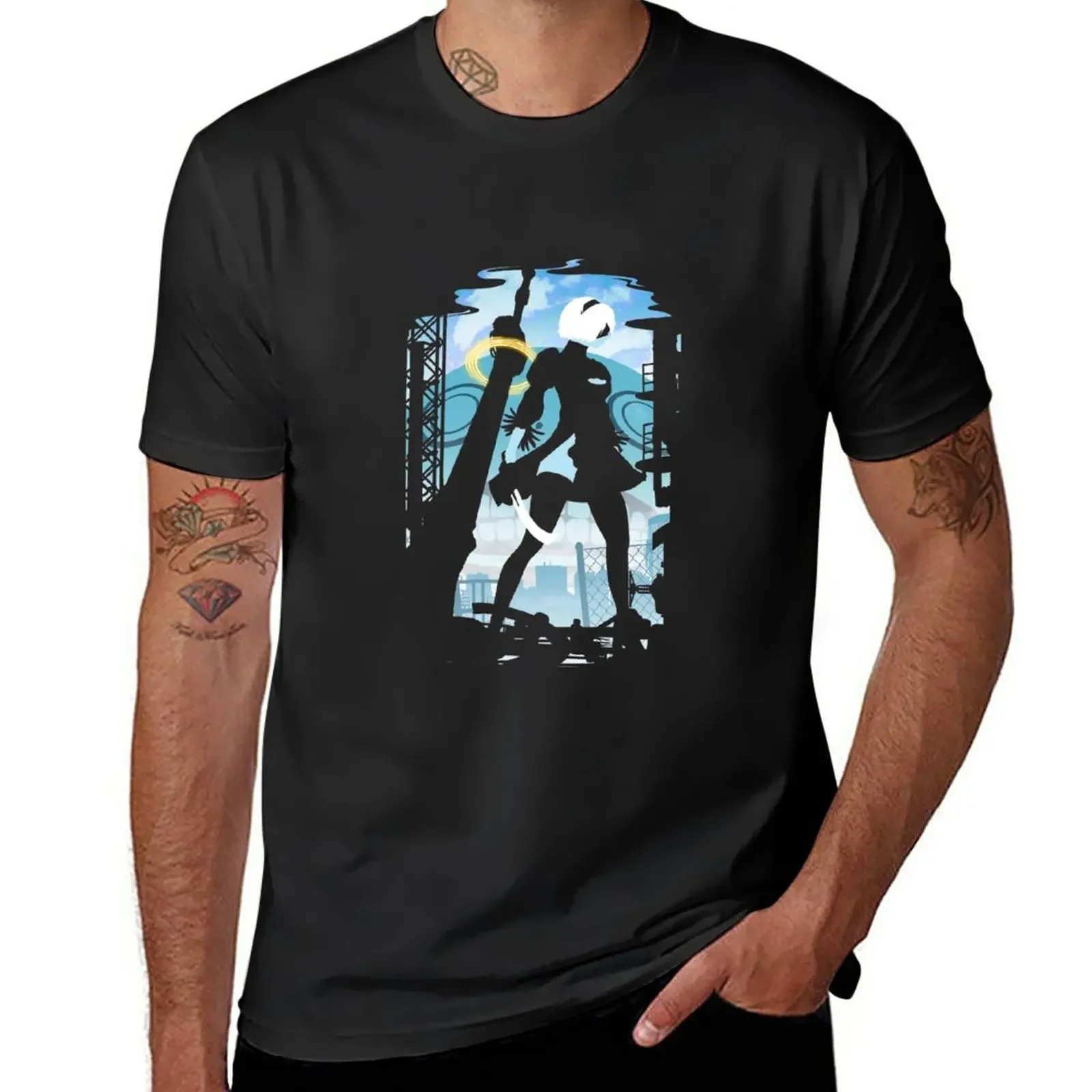 

New Yorha T-Shirt shirts graphic tee sports fans mens t shirt graphic