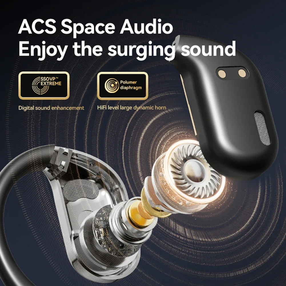 سماعات أذن للمترجم، عمر بطارية طويل، سماعات أذن ثنائية الاتجاه في الوقت الحقيقي، تحكم باللمس، سماعات ترجمة لتعلم الأعمال والسفر