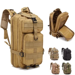 3P Tactical Backpack Molle Shoulder Bag Men Outdoor Camping Hiking Backpacks Waterproof Travel Backpack