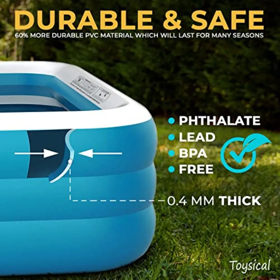 Inflatable for and Adults with Pump - - More Durable Than Other Blow up s for Adults - Includes Patches