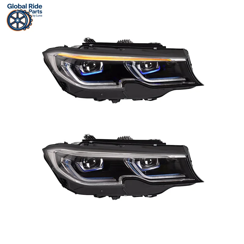 

Подходит для BMW New 3 Series G20, 2020-2022, фары в сборе G28, модифицированные светодиодные линзы, дневные ходовые огни