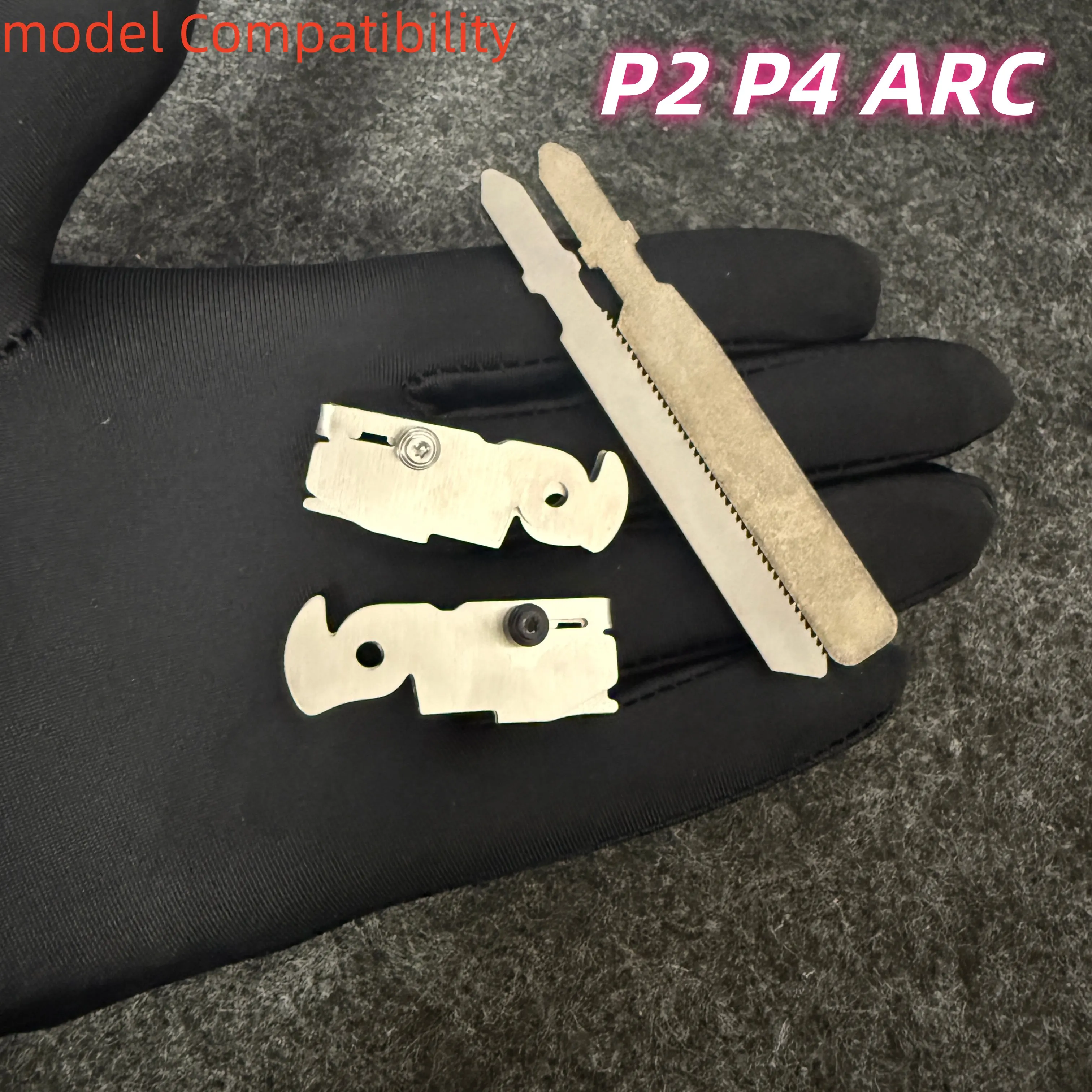 Saw T-Shank Holder with Cylindrical Thumb Grip For Leatherman P2 P4 ARC CNC DIY Accessories Modification